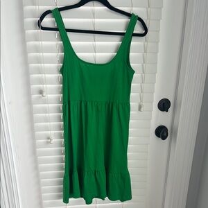 Green Sleeveless Women's Top
